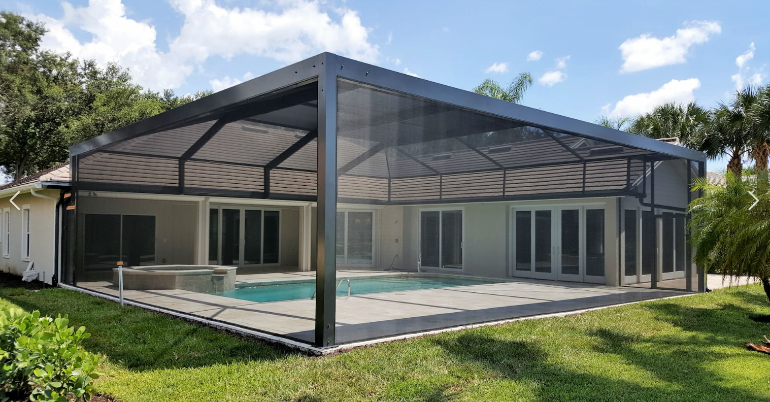 Florida outdoor screen project